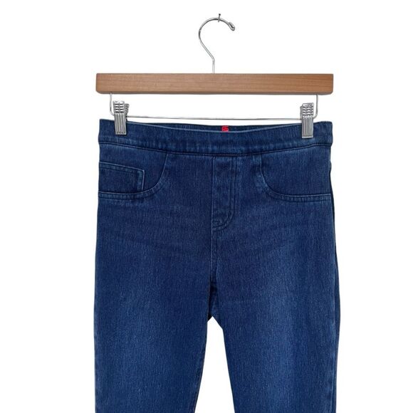 SPANX | Stretch Denim High Rise Ankle Leggings Jeggings M - Picture 6 of 11